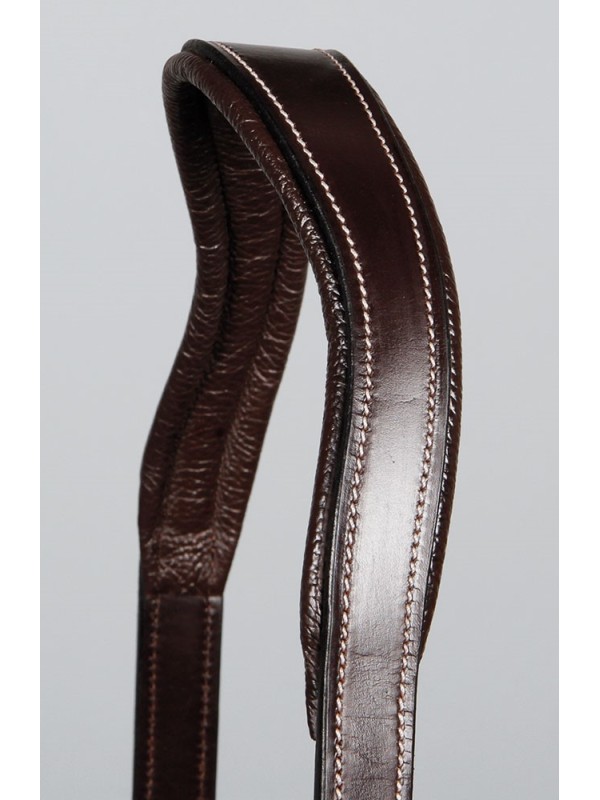 LICOL EN CUIR CHEVAL, PADDED SUPREME HARRYS HORSE