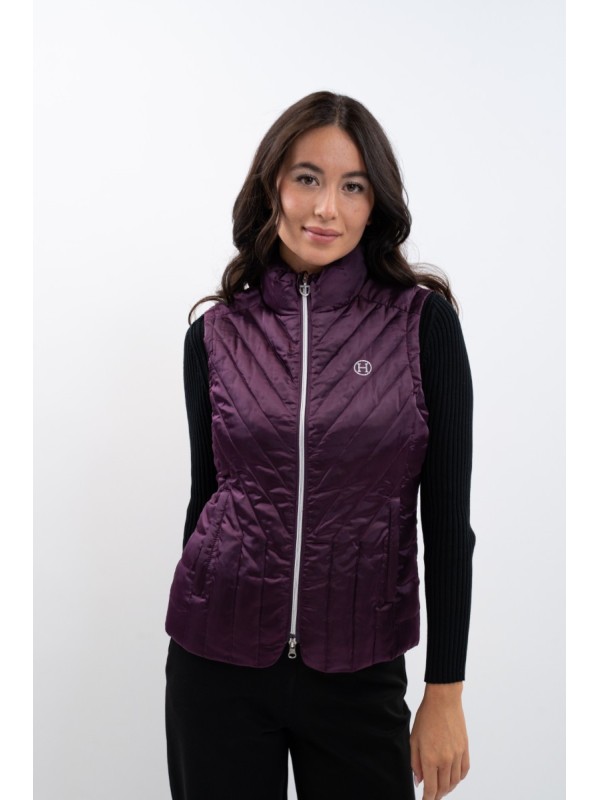 VESTE SANS MANCHES POUR CAVALIERE "AGNES" HARCOUR HIVER 25