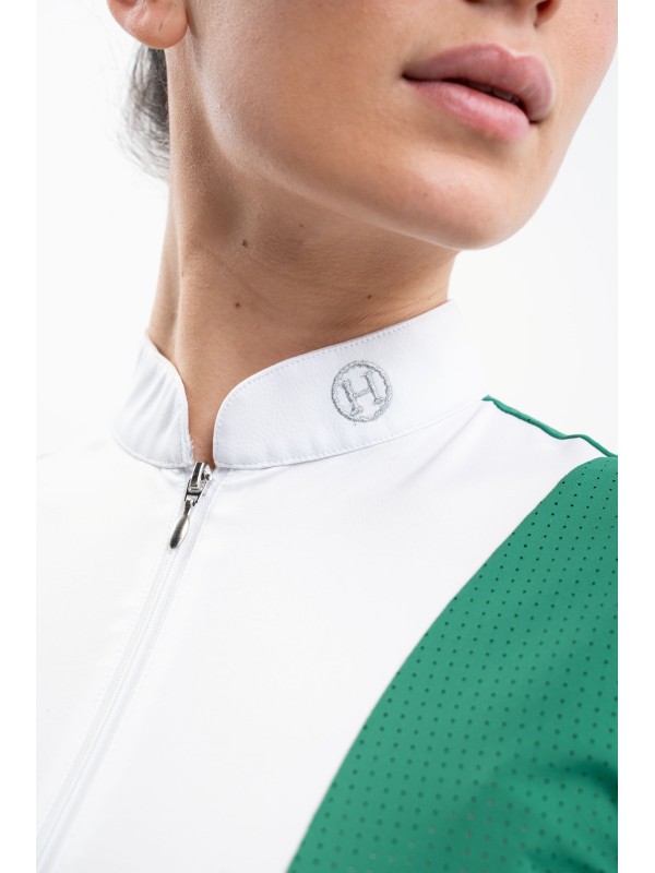 POLO DE CONCOUR EQUITATION FEMME "PARIS" HARCOUR ETE 25