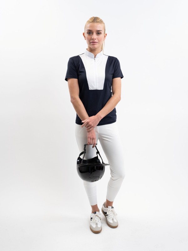 POLO DE CONCOUR EQUITATION FEMME "PARIS" HARCOUR ETE 25