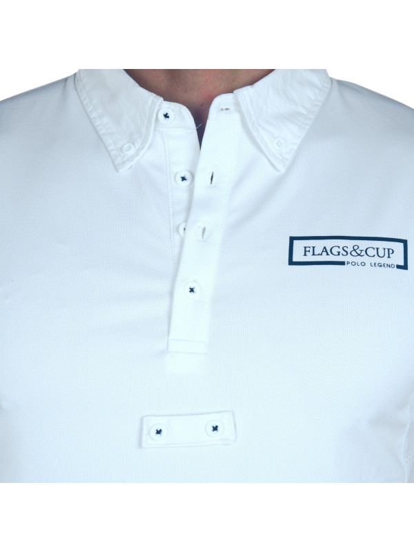 POLO DE CONCOURS POUR HOMME "CARTAGO" FLAGS&CUP