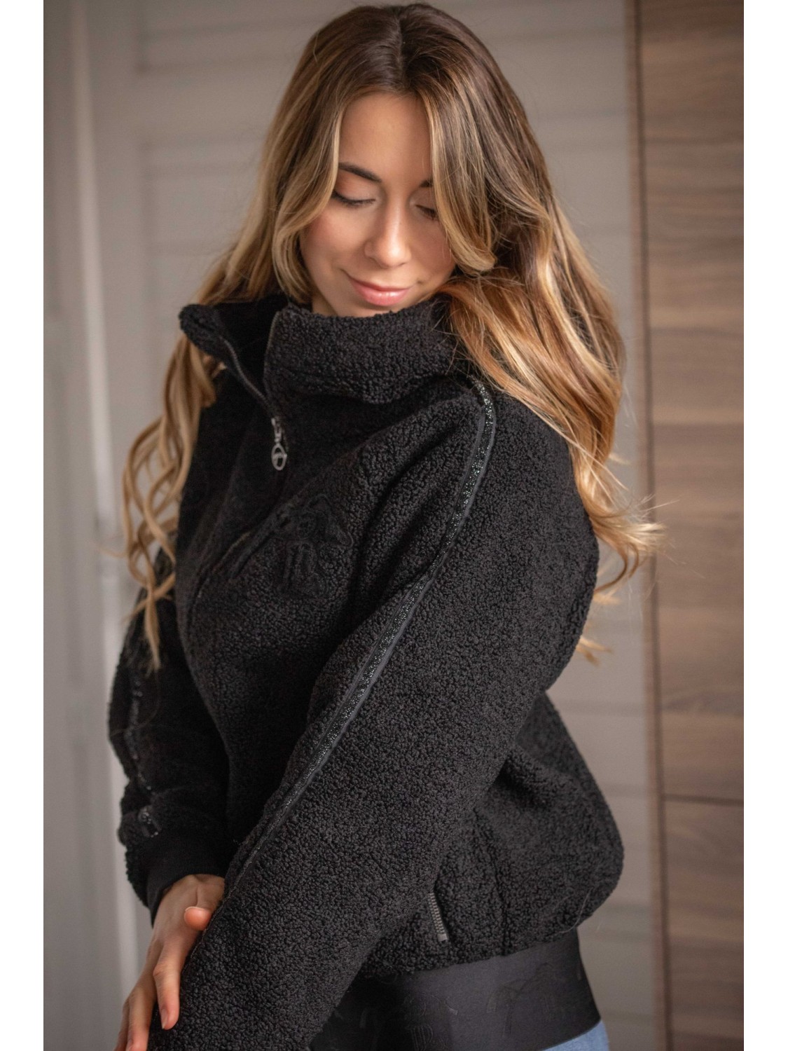 SWEAT ZIPPE EN POLAIRE PENELOPE "MIWI" HIVER 25