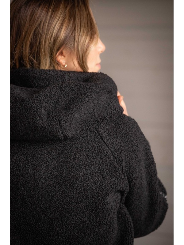 SWEAT ZIPPE EN POLAIRE PENELOPE "MIWI" HIVER 25