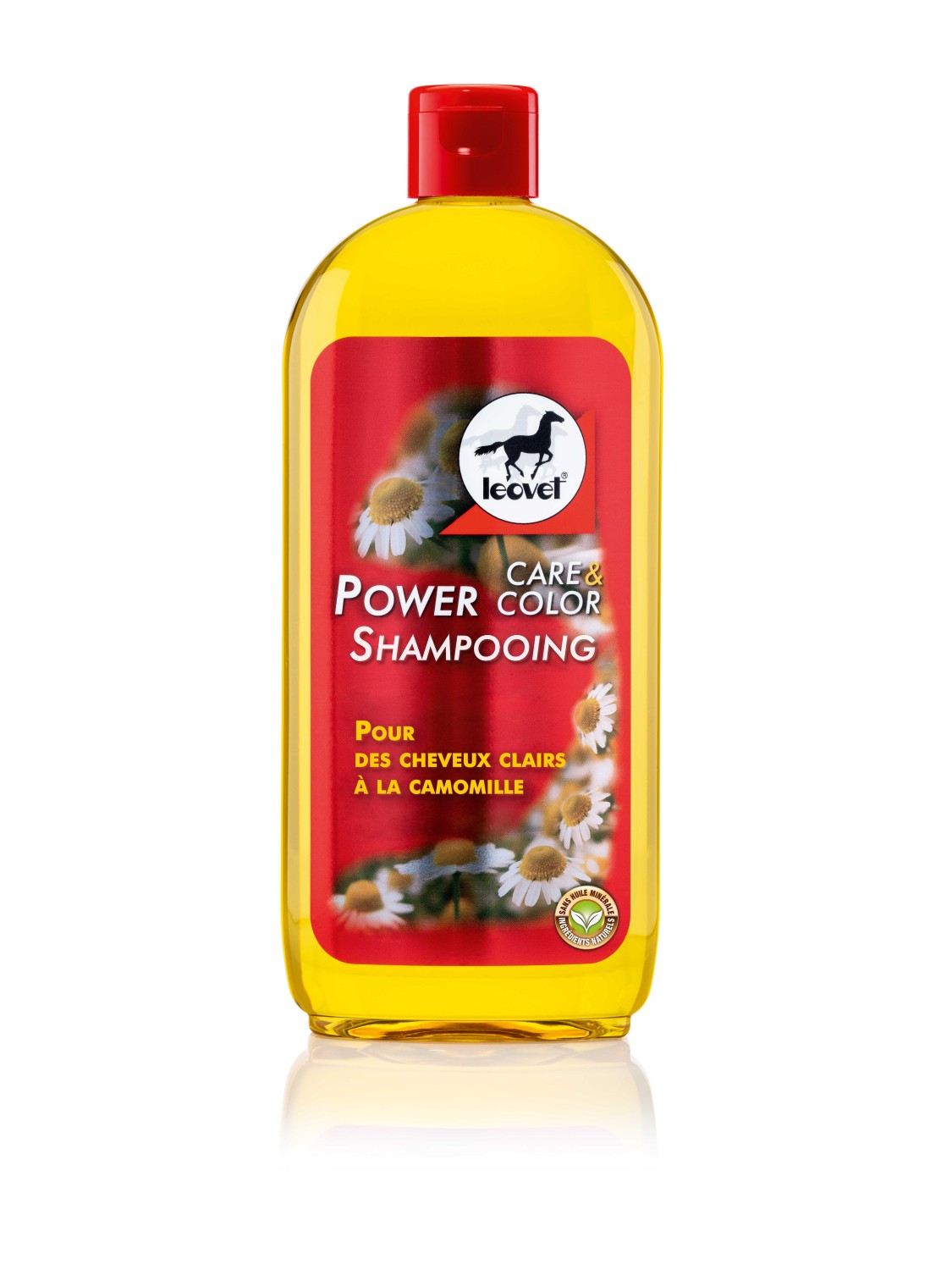 SHAMPOING CHEVAL "POWER CAMOMILLE" LEOVET  500ML