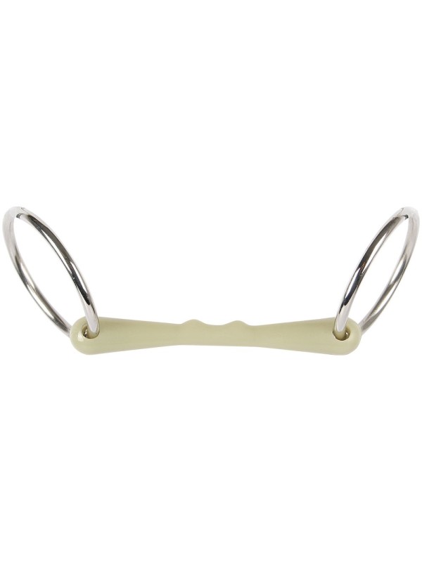 MORS A ANNEAUX DROIT EN RESINE POMME "HARRY'S HORSE"