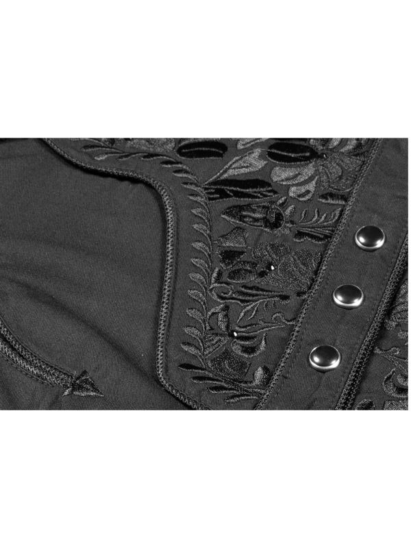 CHEMISE WESTEN FEMME STRASS "RILEY" STARS&STRIPES