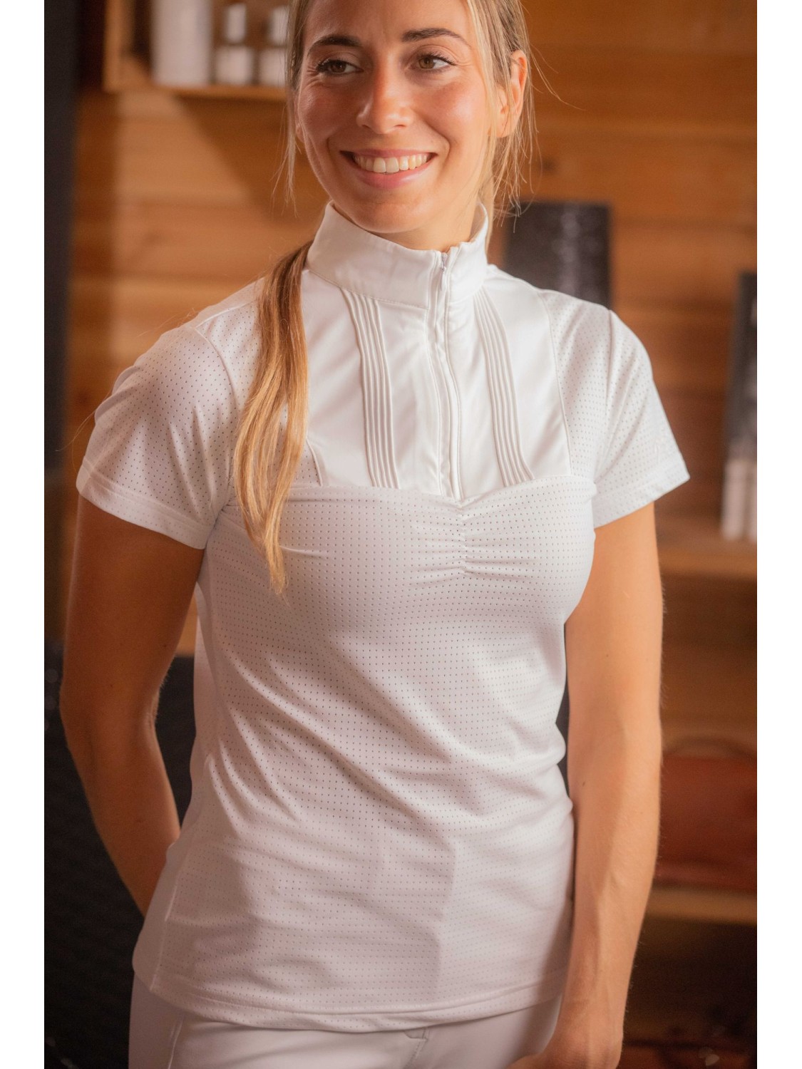 POLO DE CONCOURS PENELOPE "FLORENCE MESH"