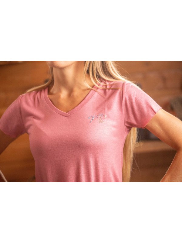 T-SHIRT PENELOPE BRILLANT "JULINE" ETE 26