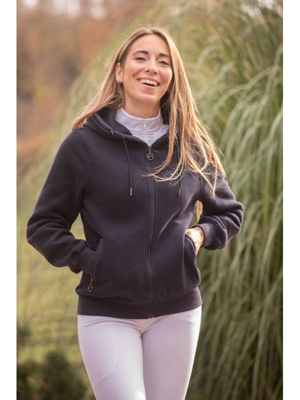 SWEAT ZIPPE PENELOPE "FLUORE" FEMME ETE 2026