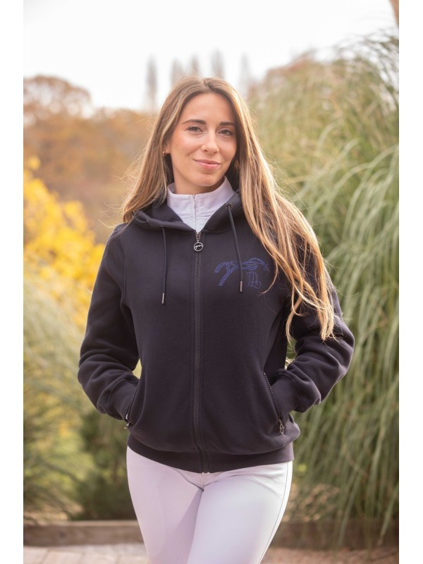 SWEAT ZIPPE PENELOPE "FLUORE" FEMME ETE 2026