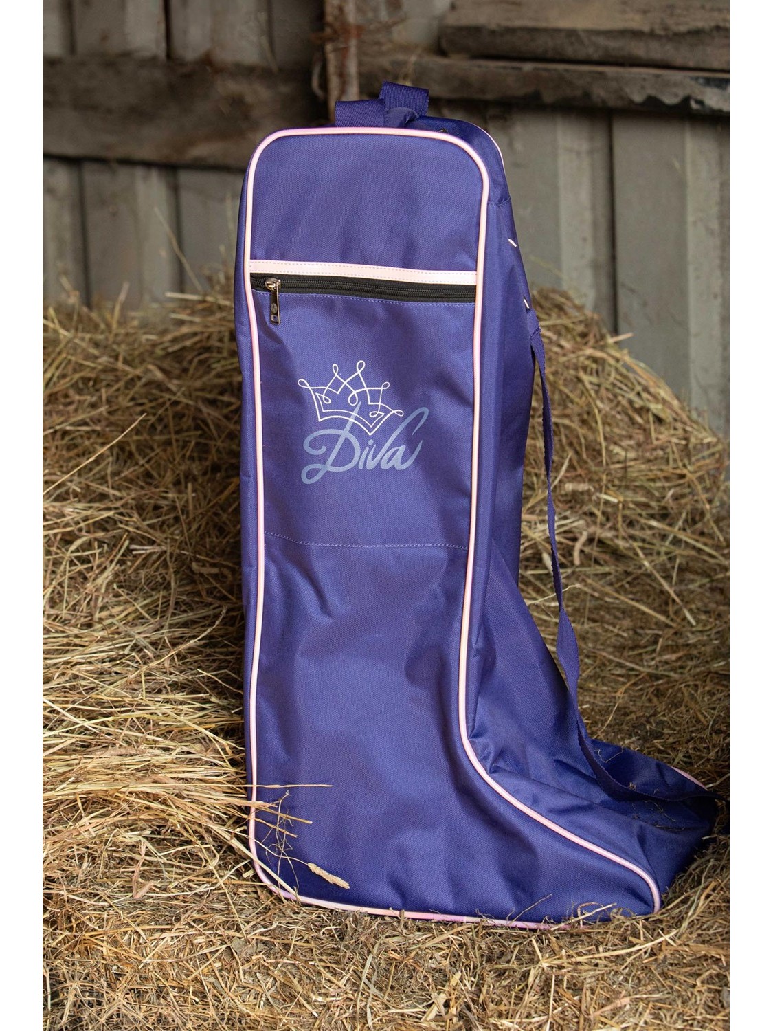 SAC A BOTTE D'EQUITATION "DIVA" VIOLET