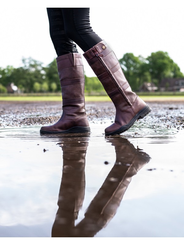 BOTTES D'ECURIE EN CUIR " DAAN " QHP