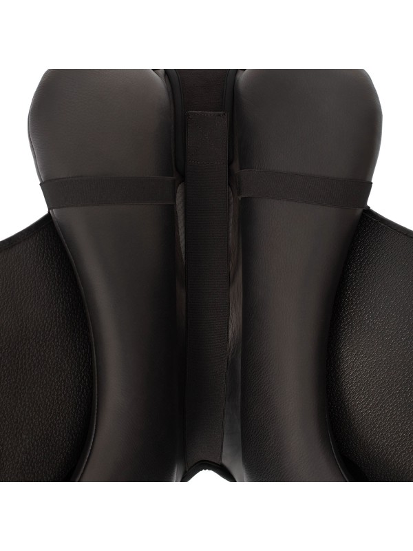 SUR-SELLE EN SILICONE NOIR, 10 MM MIXTE ACAVALLO