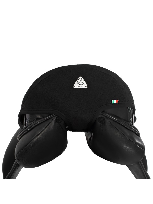 SUR-SELLE EN SILICONE NOIR, 10 MM MIXTE ACAVALLO