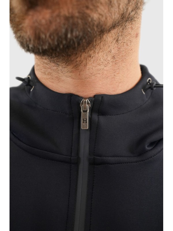 SWEAT D'EQUITATION A ZIP "BRYSS" POUR HOMME HARCOUR ETE 26