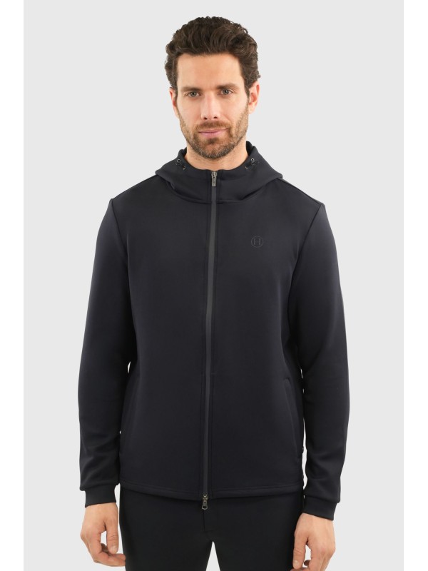 SWEAT D'EQUITATION A ZIP "BRYSS" POUR HOMME HARCOUR ETE 26