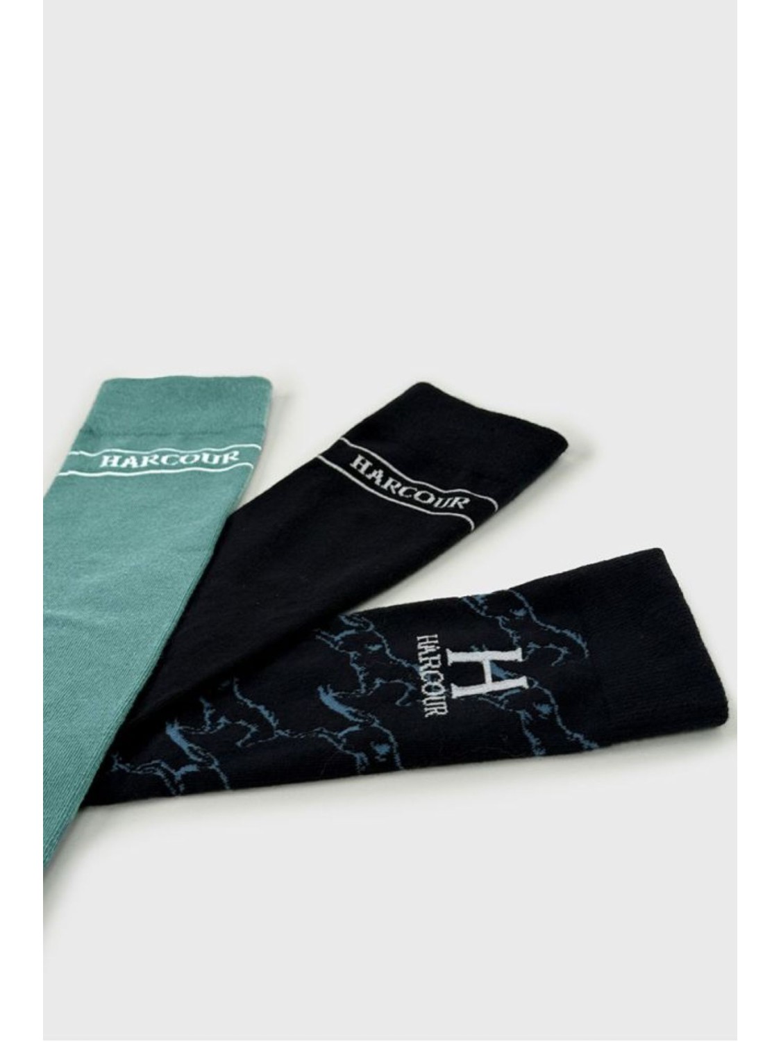 PACK DE 3 CHAUSSETTES D'EQUITATION "BEEGES" HARCOUR ETE 26