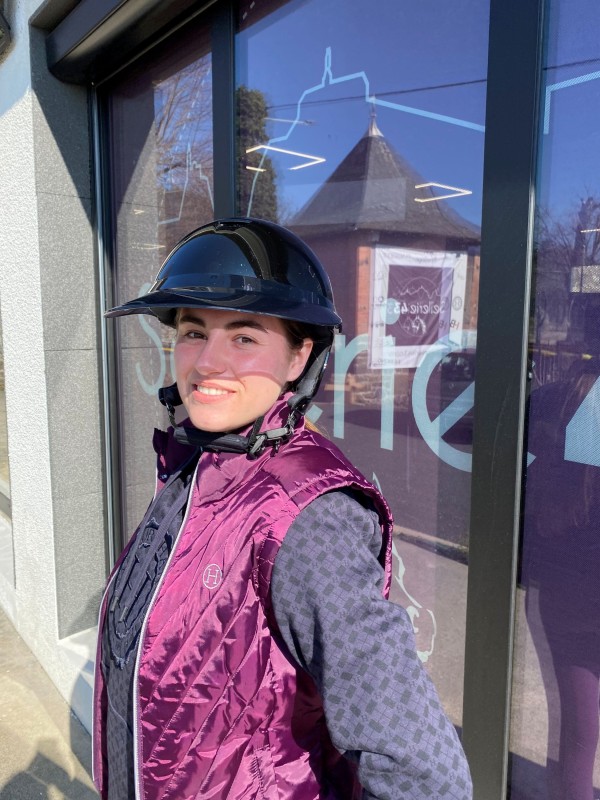 CASQUE D'EQUITATION "COMETE XP GLOW" NACA