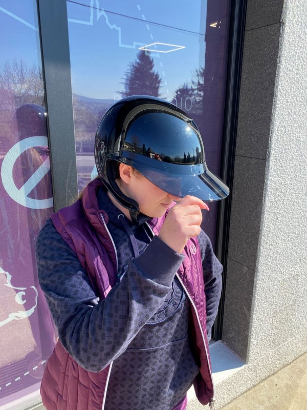 CASQUE D'EQUITATION "COMETE XP GLOW" NACA