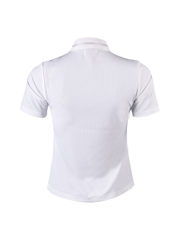 POLOS DE CONCOURS FEMME AVEC STRASS "AMY" HKM