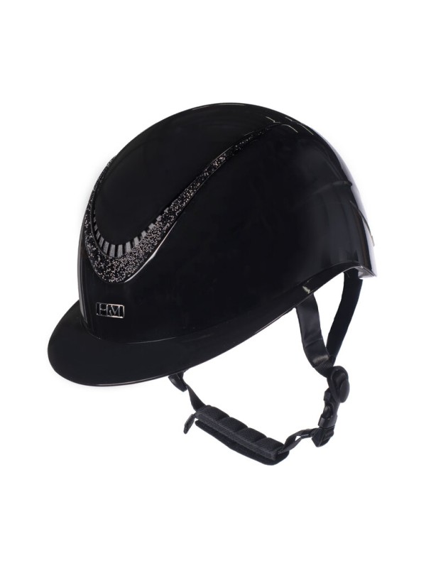 CASQUE D'EQUITATION "ALARION BRILLANT" HKM