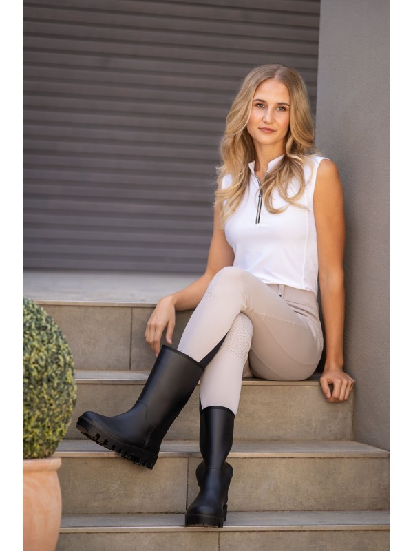 POLO DE CONCOURS SANS MANCHES " HANNAH " HKM