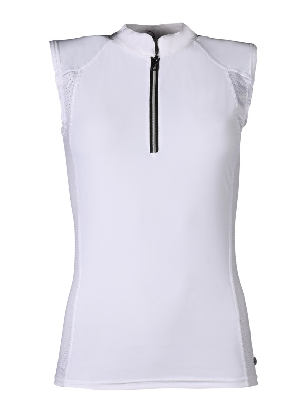 POLO DE CONCOURS SANS MANCHES " HANNAH " HKM