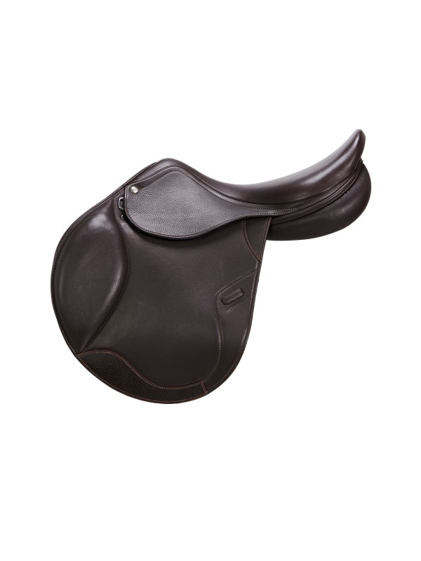 SELLE D'OBSTACLE EN CUIR " MEREDITH " EQUESTRO