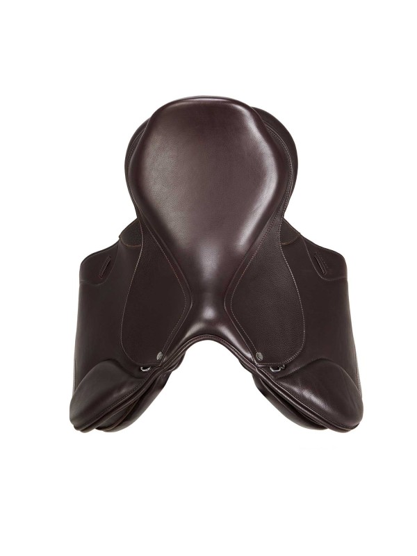 SELLE D'OBSTACLE EN CUIR " MEREDITH " EQUESTRO