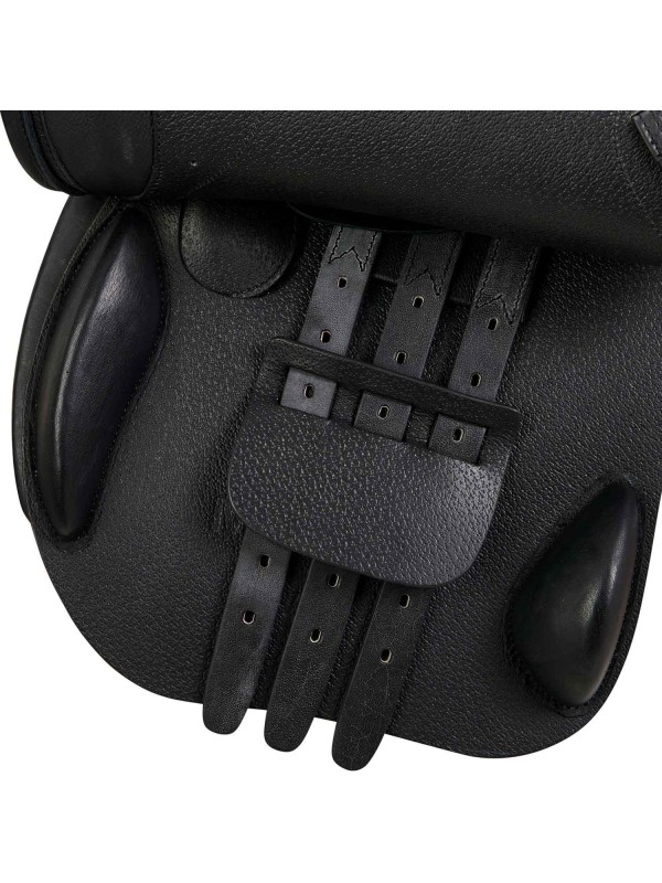 SELLE D'OBSTACLE EN CUIR " MEREDITH " EQUESTRO