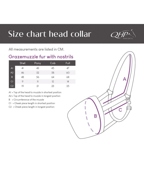 MUSELIERES CHEVAL AVEC DOUBLURE MOUTON ET NARINES QHP