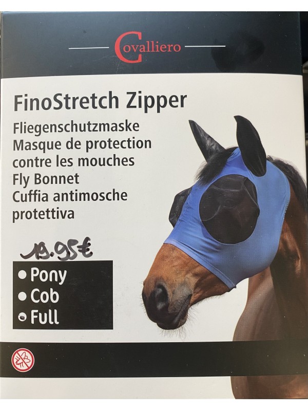 MASQUES ANTI-MOUCHES " FINO STRECH AVEC ZIP " COVALLIERO