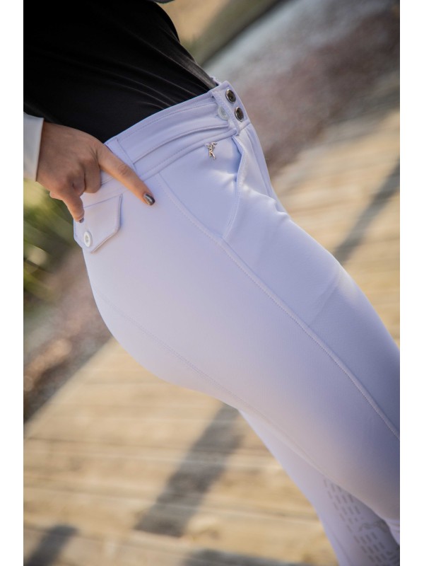 PANTALON D'EQUITATION GRIP GENOU " NEW POINT SELLIERN " PENELOPEN