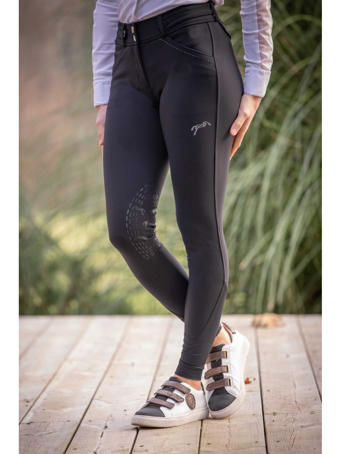 PANTALON D'EQUITATION GRIP GENOU " NEW POINT SELLIERN " PENELOPEN