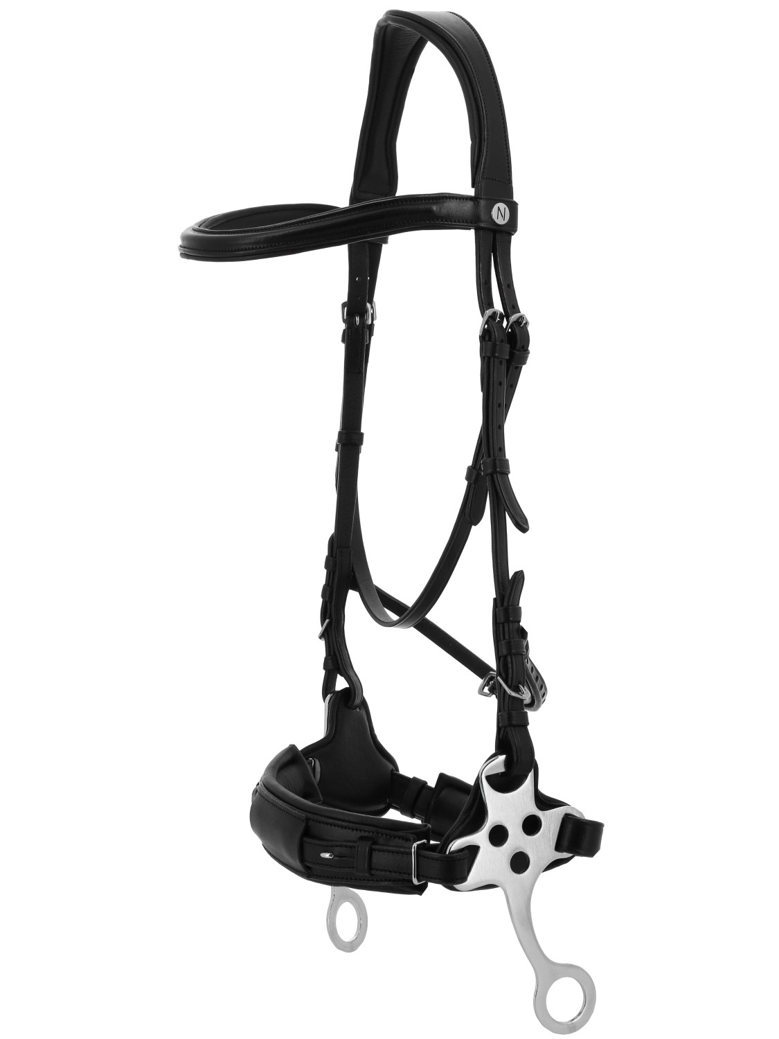 BRIDON HACKAMORE EN CUIR " NORTON "