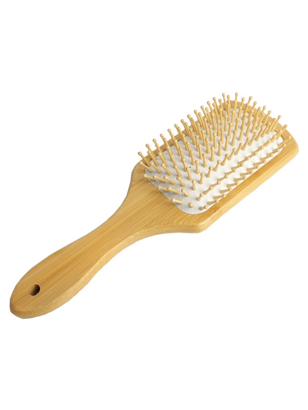 BROSSE A CRIN EN BAMBOU NATUREL " ZILCO "