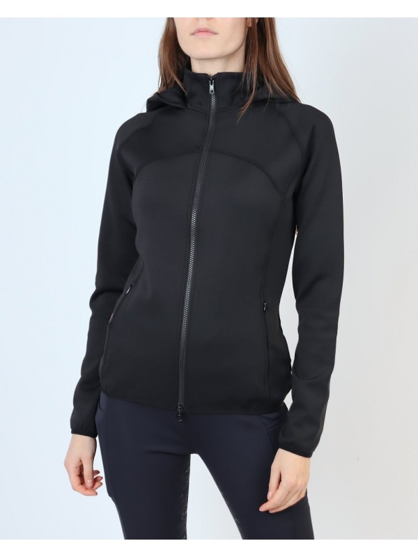 VESTE D'EQUITATION LIZA MONTAR ZIPPER HOODIE