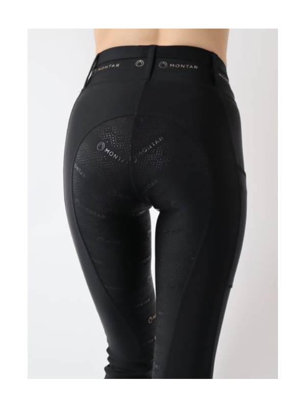 LEGGING D'EQUITATION "SHELBY" FULL GRIP MONTAR