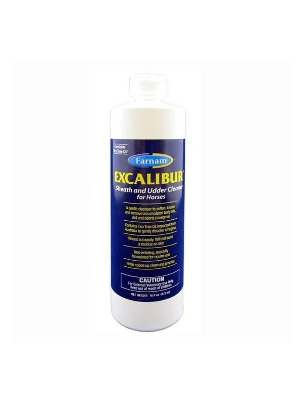 SHAMPOING POUR PARTIE GENITALES CHEVAL EXCALIBUR SHAMPOING INTIM473ML