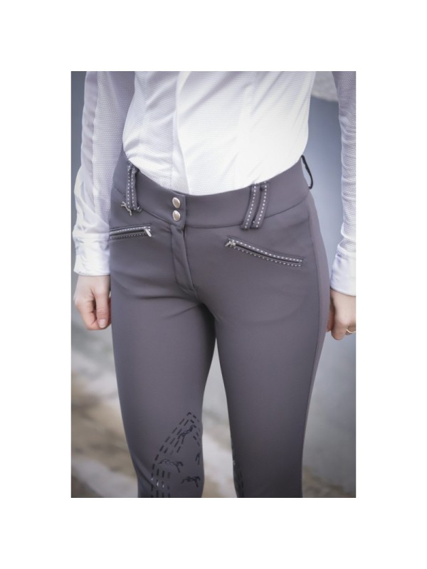 PANTALON PENELOPE "ROCKY" GRIP AU GENOU EQUITATION